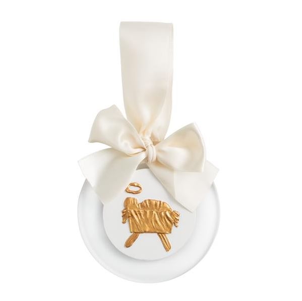 Gold Baby Intaglio Ornament