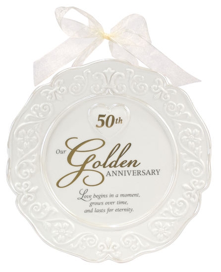 50th Anniversary Ceramic Plate
