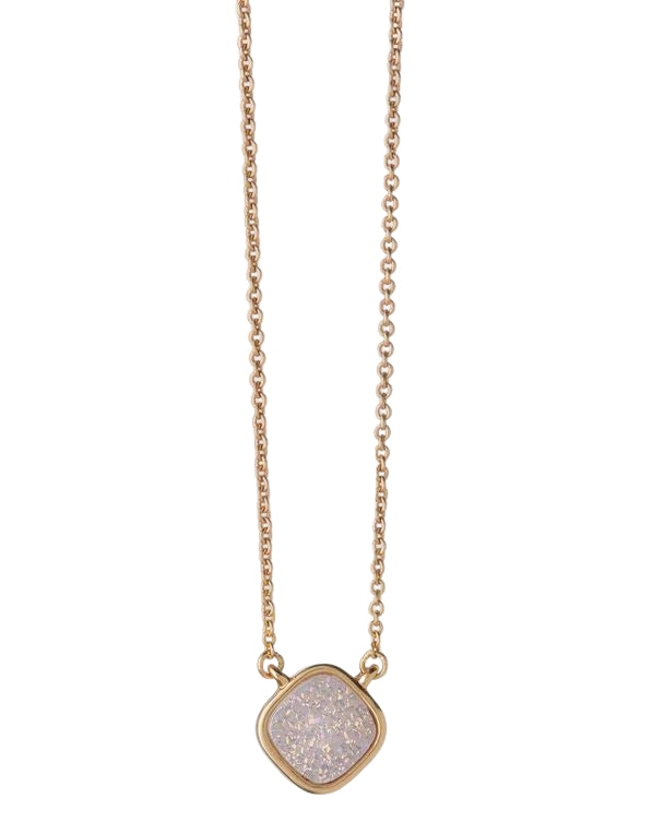 Sea La Vie Druzy Breathe Necklace