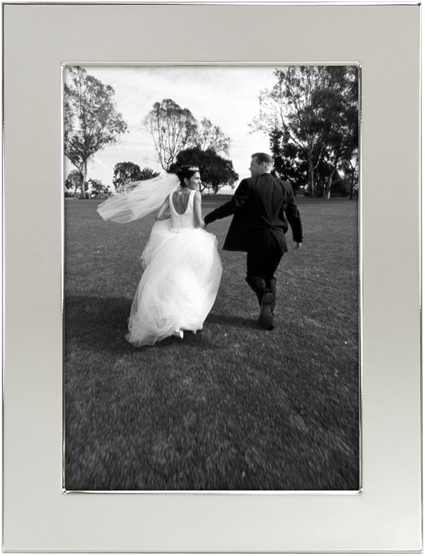 Silhouette Silver Frame 5x7