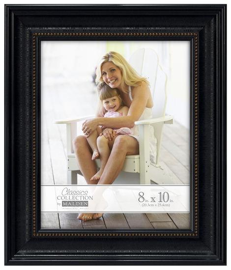 8x10 Wide Black and Bronze Classic Frame