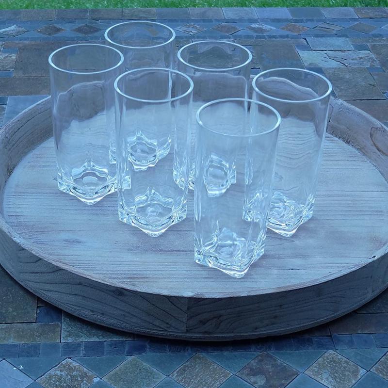 Acrylic Tumblers, Set of 4