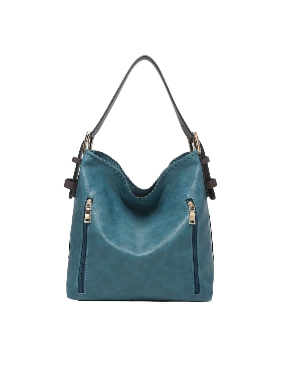 Alexa Vegan Hobo- Peacock