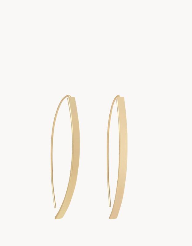 Arc Hoop Earrings
