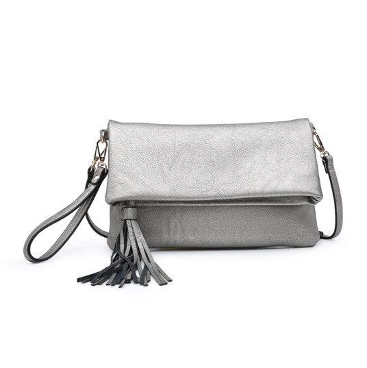 Austin Crossbody in Pewter