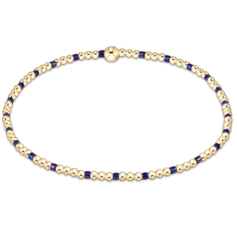 Hope Sincerity Pattern 2mm - Blue Metallic