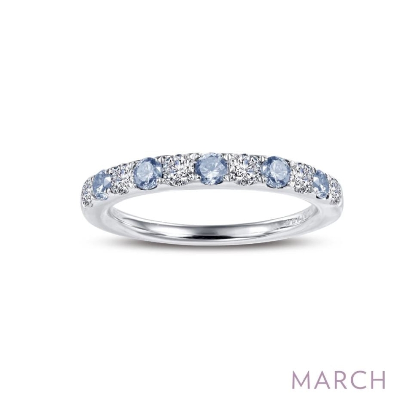 March Birthstone Ring