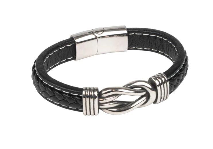 The Black Knot Men's Bracelet