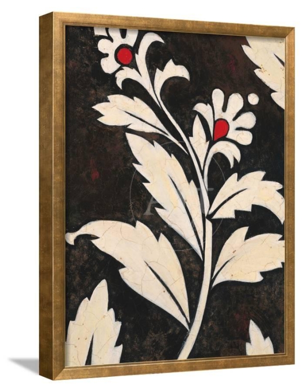 Botanical Textile Framed Print