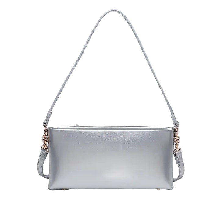 Brooklyn Shoulder/Crossbody Bag - Silver