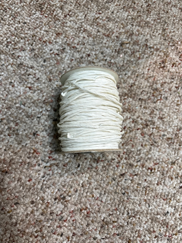 White Paper Raffia