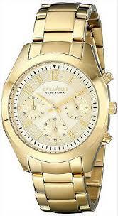 New York Women's Gold-Tone Stainless Steel Watch 44L118