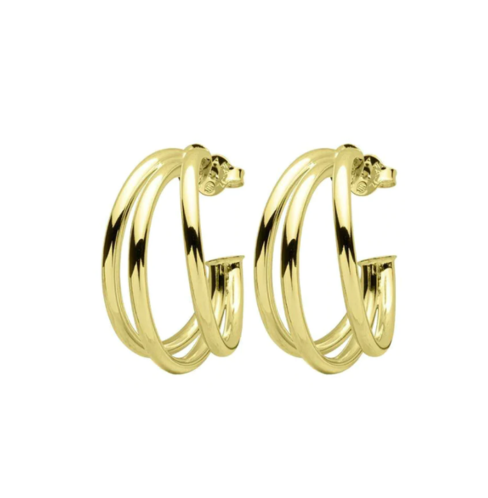 Claire Triple Hoops