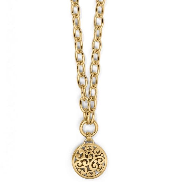 Contempo Medallion Charm Necklace