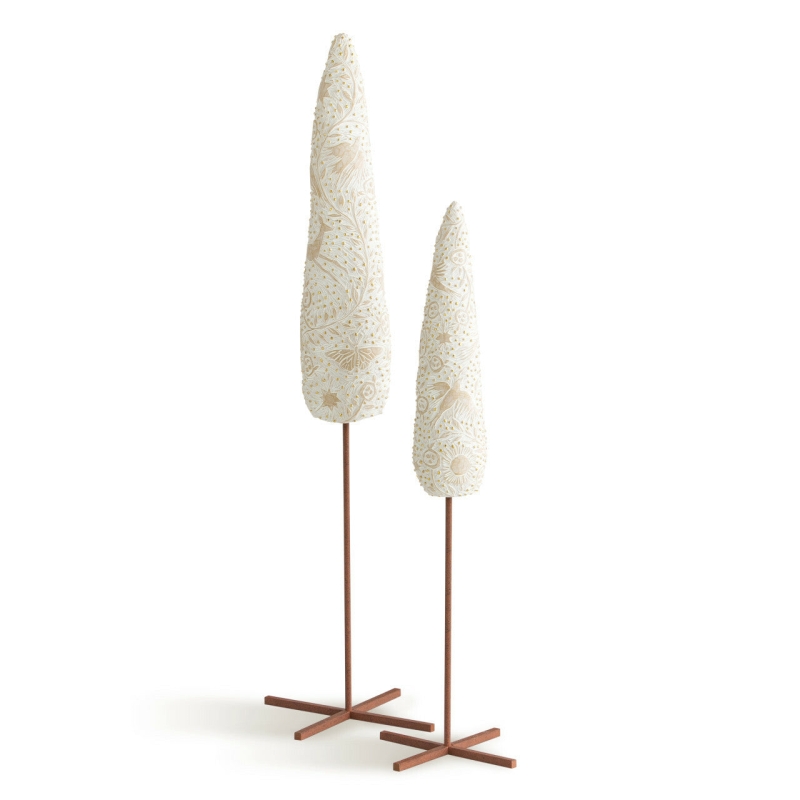 Cypress Trees-Set of 2