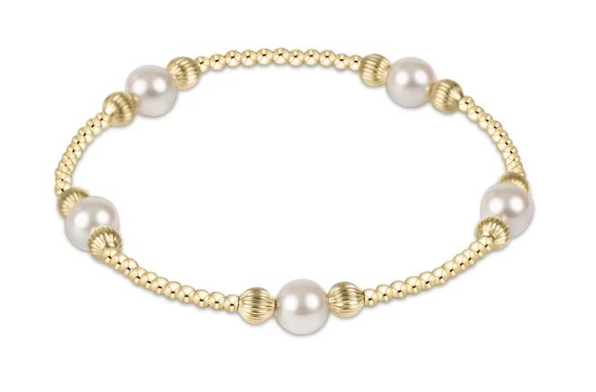 Purpose Pearl 6mm Bead Bracelet - Dignity