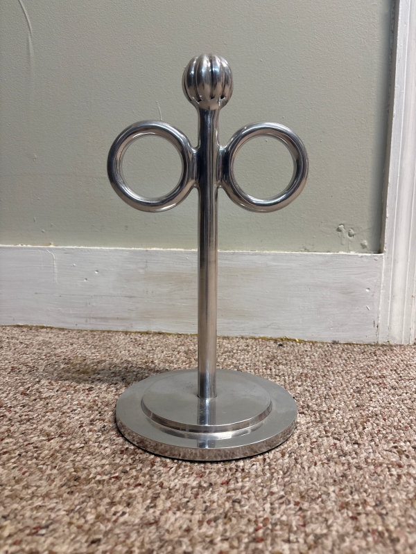 Silver Towel Holder