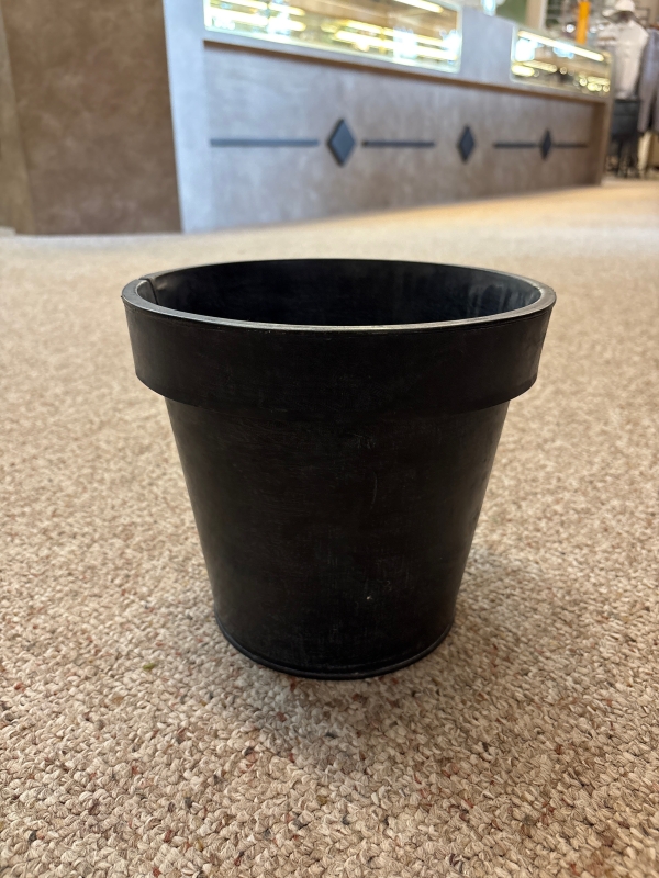 Distressed Metal Plant Pot