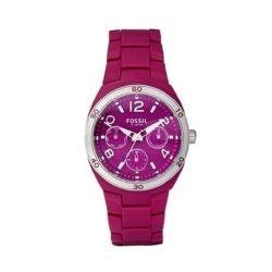 Women's Fuschia Soft Touch Plastic Bracelet ES2579