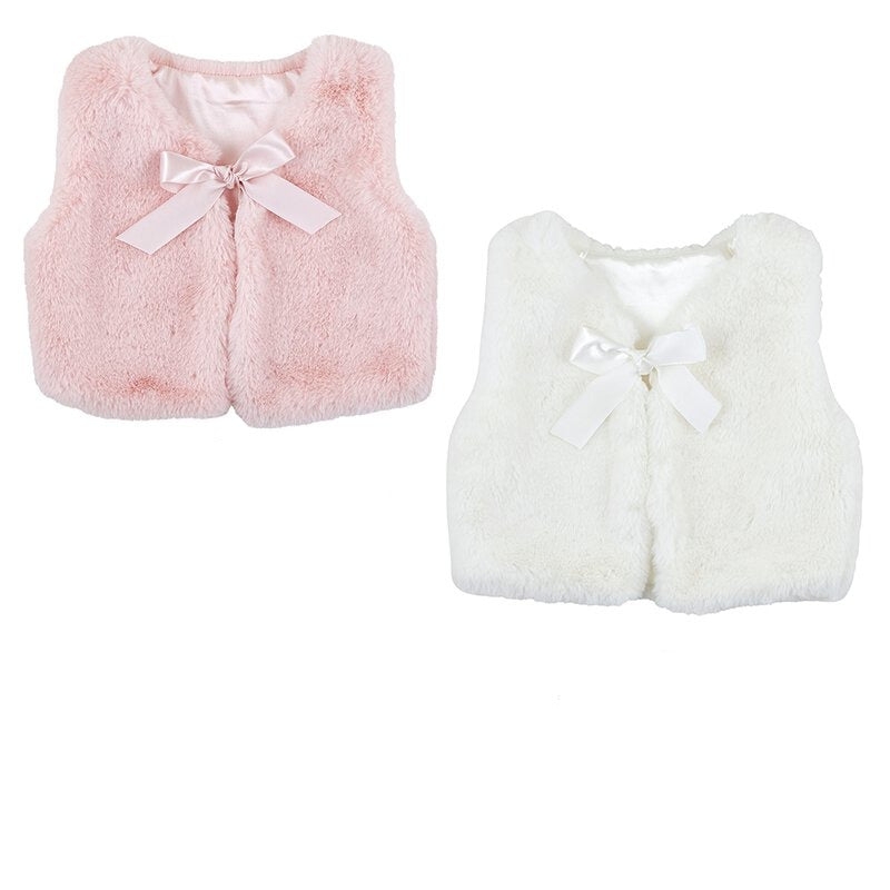 Fur Vest 6-18mo, Asst. 2