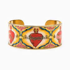 Holy Family Everlasting Heart of God Cuff Bracelet