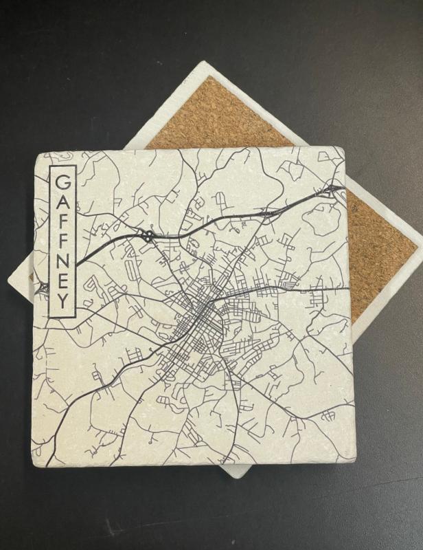 City Street Map Coaster