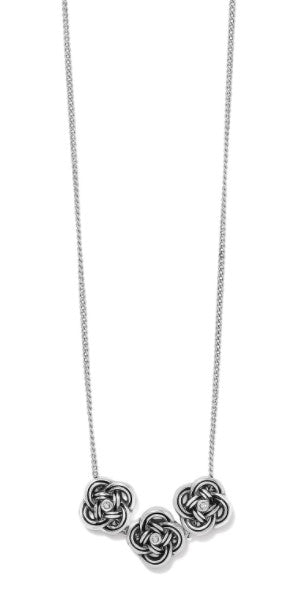 Interlok Trio Petite Necklace