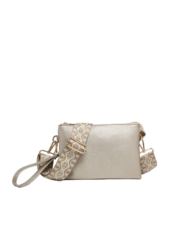 Izzy Crossbody- Light Gold