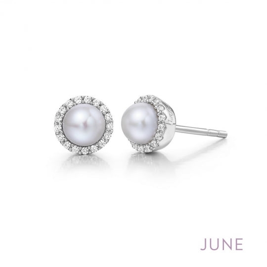 June Birthstone Earrings