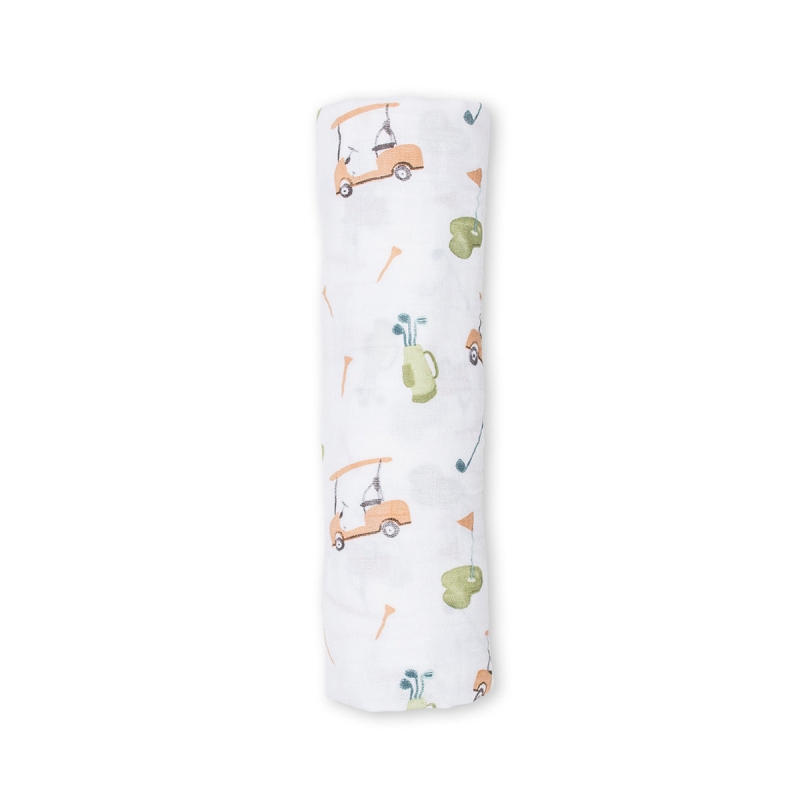 Lulujo Golf Cotton Swaddle