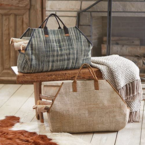 Yarn Dyed Log Carrier
