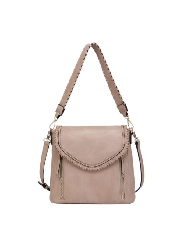 Lorelei Vegan Crossbody- Beige