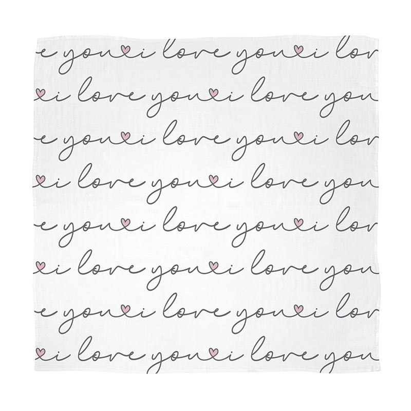 I Love You Swaddle Blanket