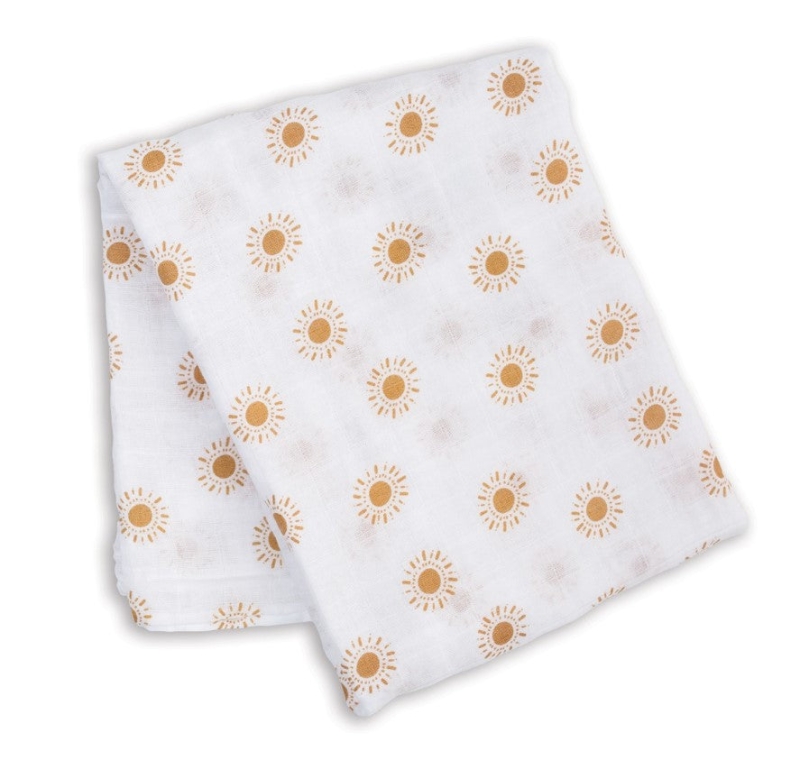 Lulujo Cotton Swaddle – Suns