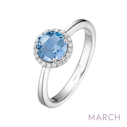 March Birthstone Ring