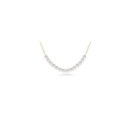 Classic Beaded Bliss Pearl Necklace