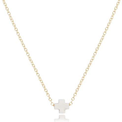 Small Signature Cross 16