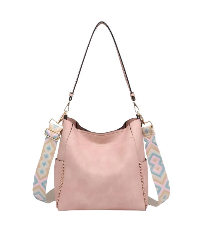 Penny Bucket Bag- Pink