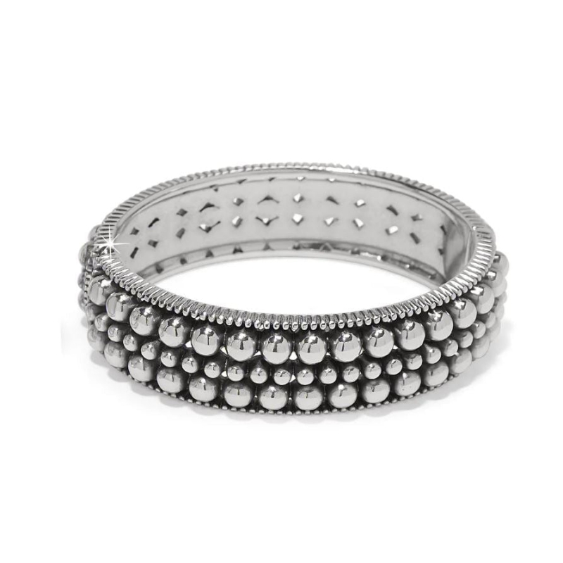 Pretty Tough Pierced Hinge Bangle