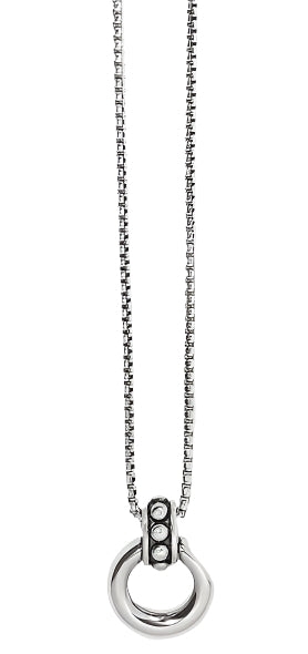 Pretty Tough Stud Ring Necklace