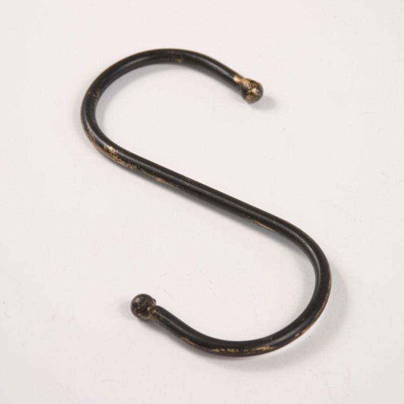 S Hook Black/Gold 4