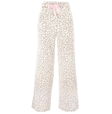 Taupe Leopard Pajama Pants