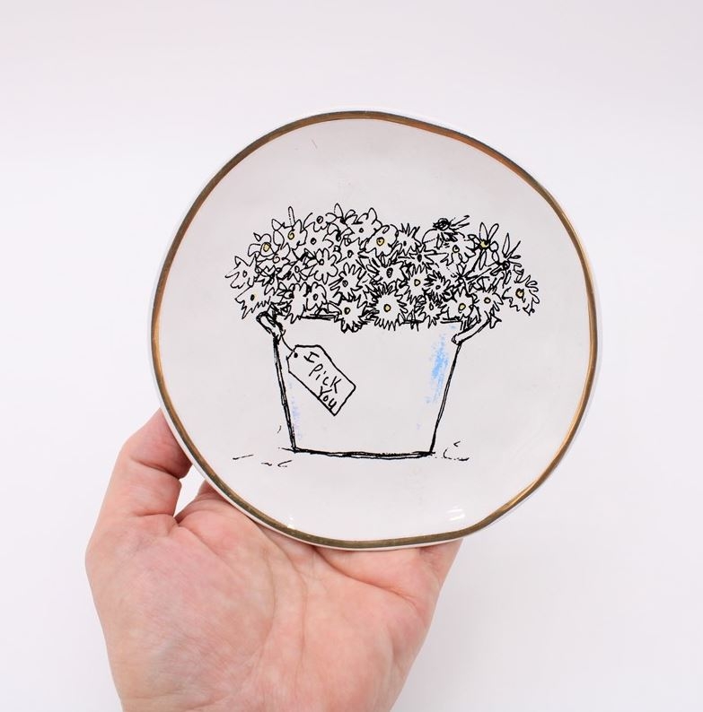 Tawnya Norton Trinket Dish, 2 Asst.