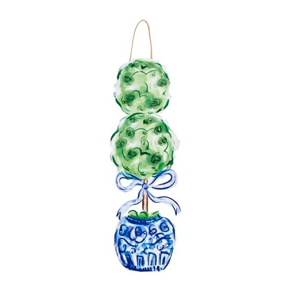 Topiary Door Hanger