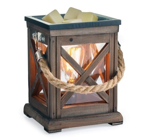 Walnut & Rope Vintage Bulb Illumination Fragrance Warmer