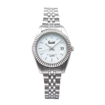 Women's Metal Link Watch, Silver Tone