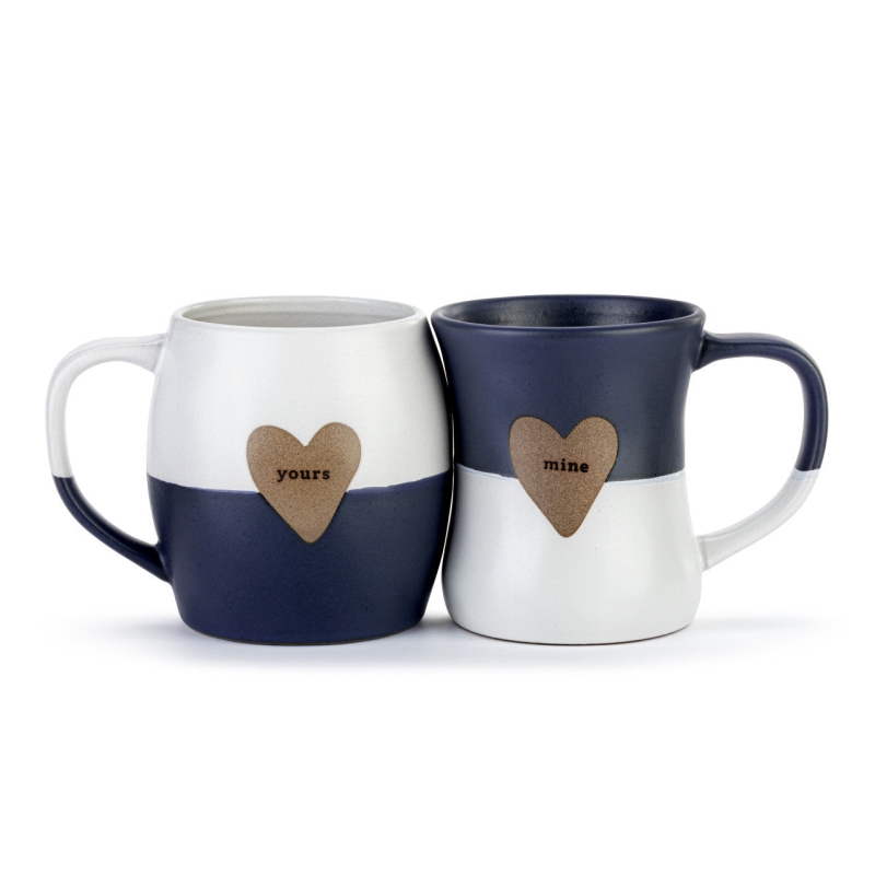 Yours & Mine Hug Mugs-Set of 2