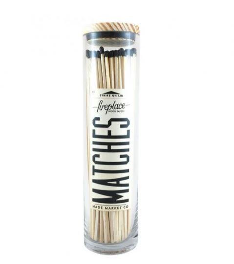 Black Tip Matches - Long