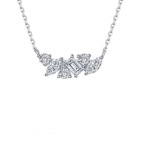 Prismatic Cluster Necklace