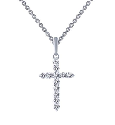 0.36 CTW Cross Pendant Necklace